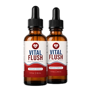 Two bottles of Vital Flush