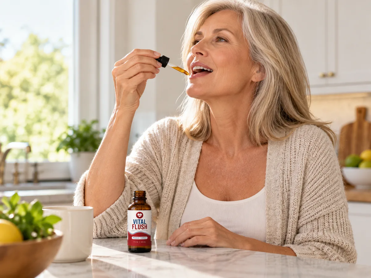 Vital Flush daily routine